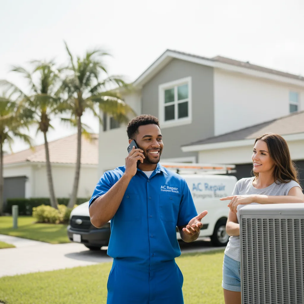 AC Repair Pompano Beach customer support in Shipman